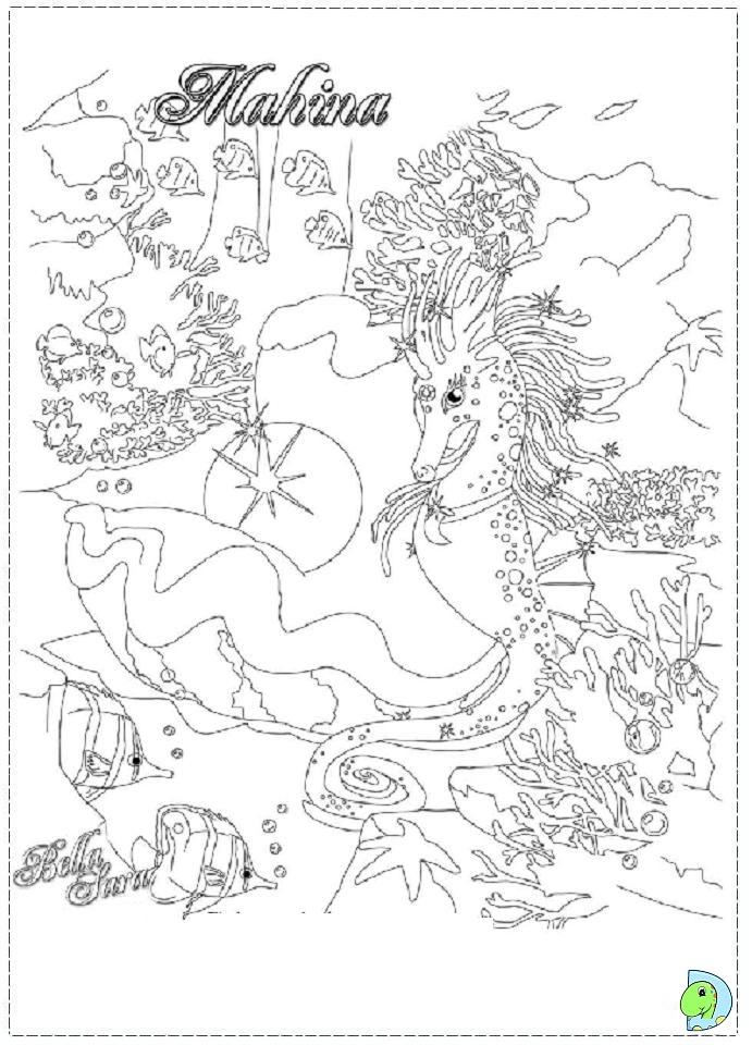 Bella Sara Coloring Page 691x960 Bella Sara Coloring Page