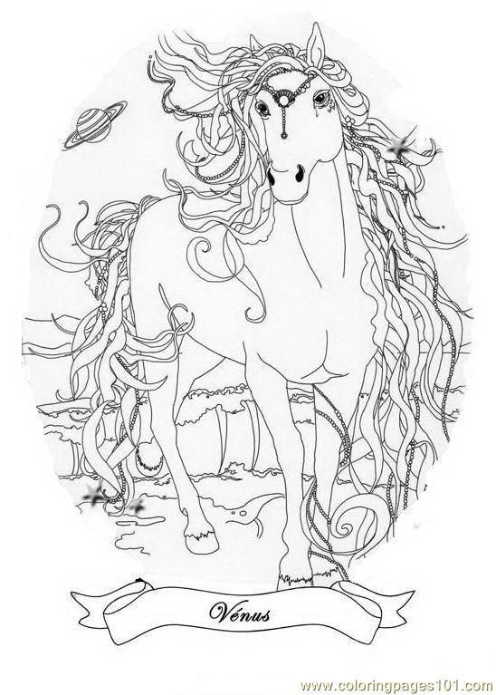548x767 Bella Sara 09 Coloring Page
