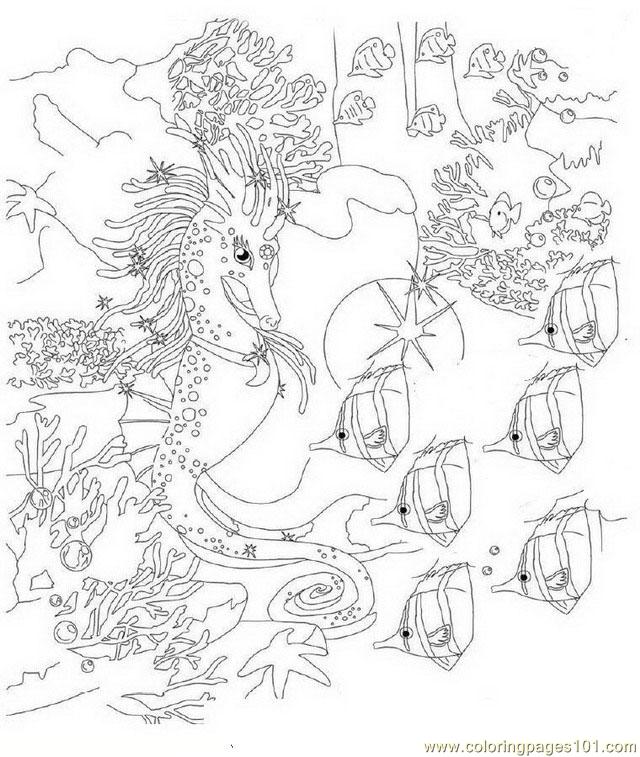 640x757 Bella Sara 15 Coloring Page