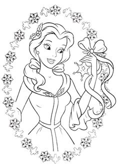 Free Printable Disney's Belle Coloring Page Easy Kids Crafts 236x332 Free Printable Disney's Belle Coloring Page Easy Kids Crafts