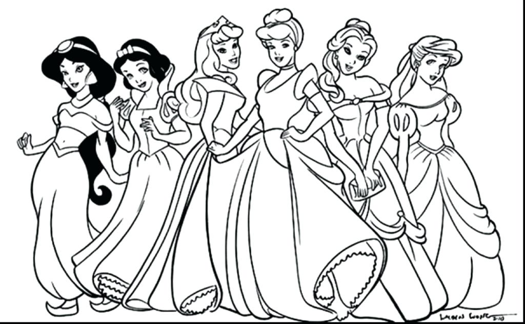 Belle Coloring Sheets Disney Princesses Coloring Pages To Print 1024x633 Belle Coloring Sheets Disney Princesses Coloring Pages To Print