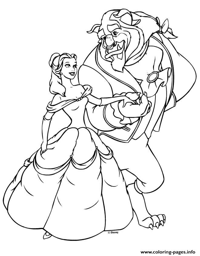 660x847 Princess Beauty Beast Belle Coloring Pages Printable