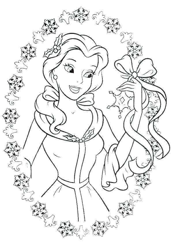 600x846 Belle Disney Coloring Pages Disney Princess Belle Colouring Pages