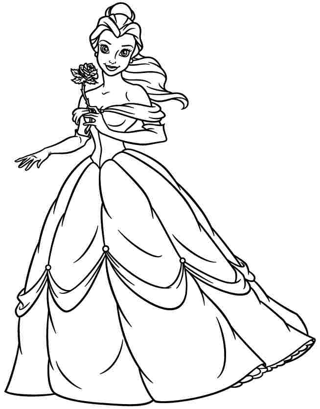 654x835 Disney Coloring Pages Belle Pictures Colori On Film Disney