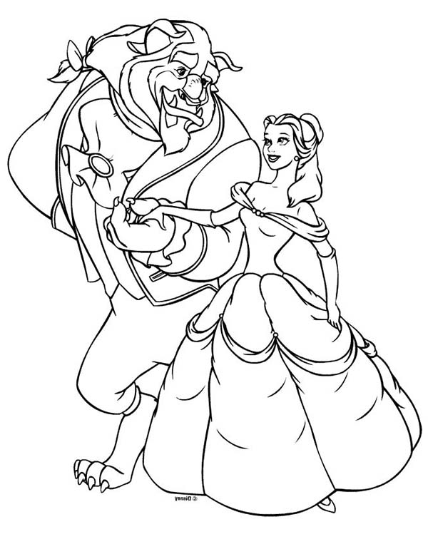 Belle Coloring Page Colouring Pages Princess Brings Intended 600x770 Belle Coloring Page Colouring Pages Princess Brings Intended