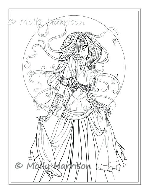 504x652 Dancer Coloring Pages Gypsy Coloring Pages Gypsy Dancer Digital
