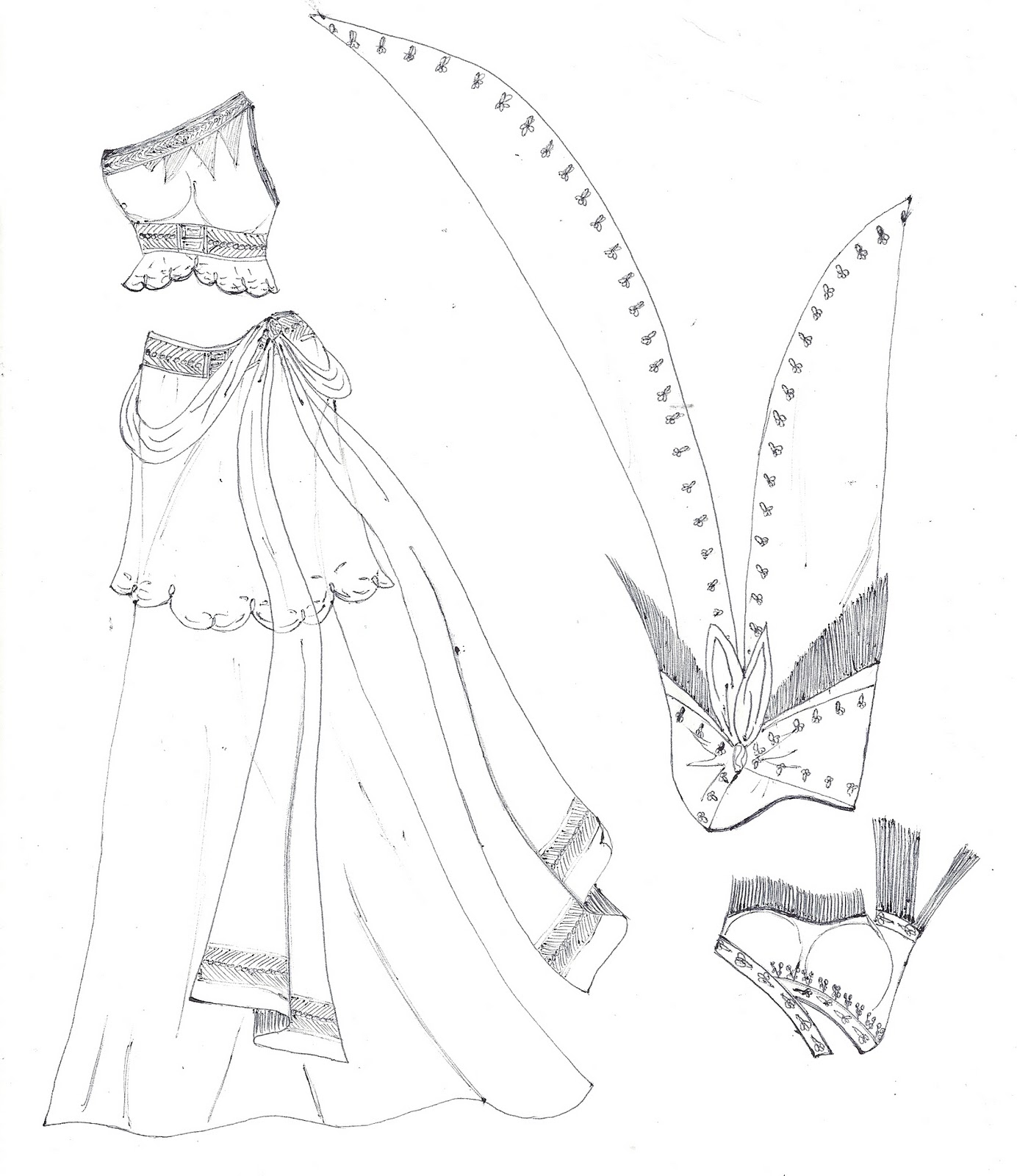 Paper Doll Eve~ Belly Dancer Costumes Coloring Page. Trajes De 1384x1600 Paper Doll Eve~ Belly Dancer Costumes Coloring Page. Trajes De