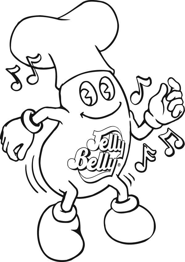 Coloring Pages Jelly Belly Australia 600x851 Coloring Pages Jelly Belly Australia