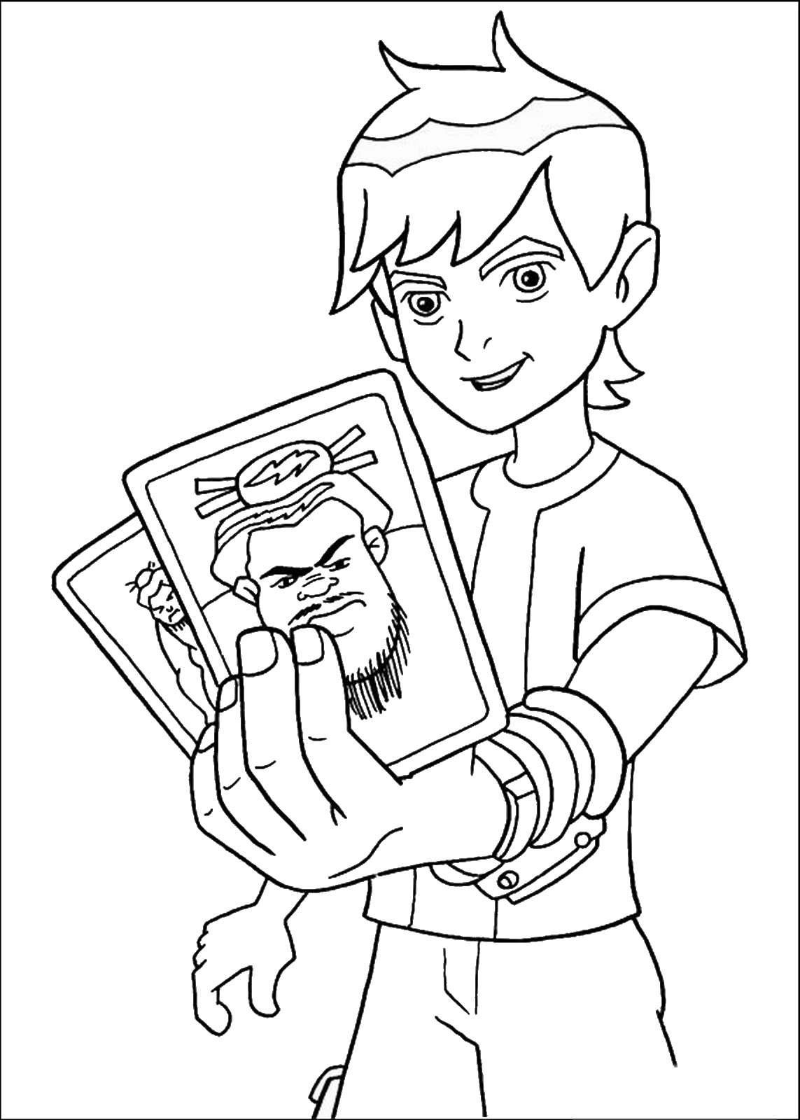Ben 10 Coloring Pages 1143x1600 Ben 10 Coloring Pages