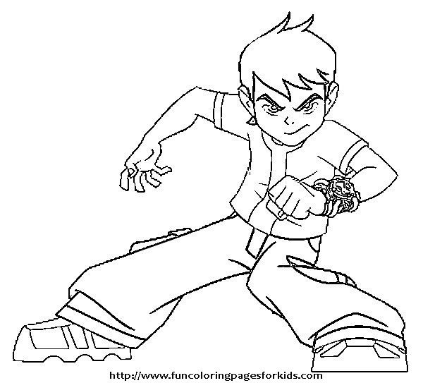 Ben 10 Coloring Pages 600x543 Ben 10 Coloring Pages