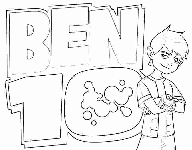 762x595 Ben 10 Omniverse Coloring Pages