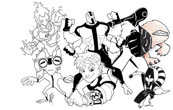 Amazing Coloring Pages Ben 10 Printable Coloring Pages 600x382 Amazing Coloring Pages Ben 10 Printable Coloring Pages