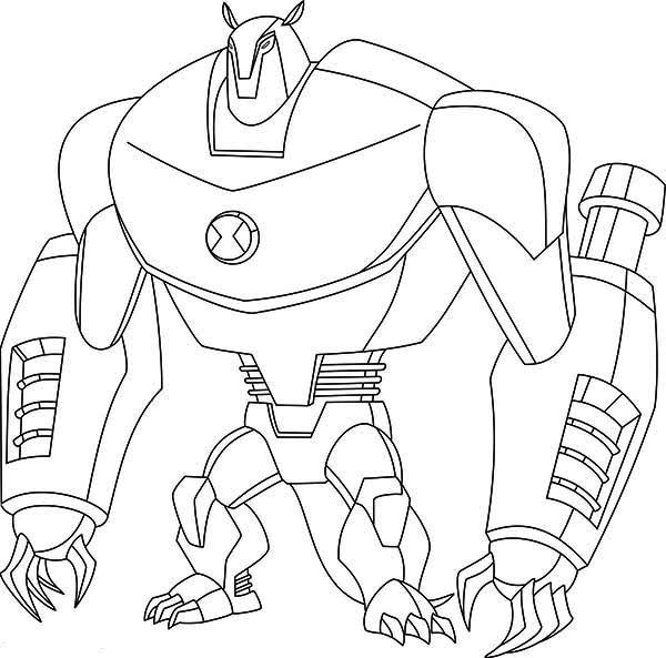 Ben 10 Aliens Coloring Page 600x593 Ben 10 Aliens Coloring Page