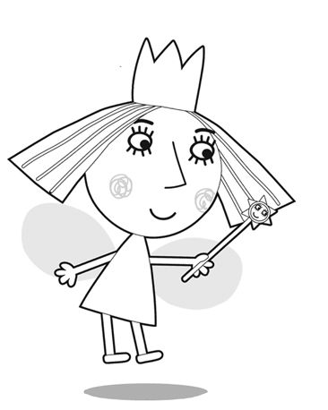 Ben And Holly's Little Kingdom Coloring Pages Ben And Holy'S 366x458 Ben And Holly's Little Kingdom Coloring Pages Ben And Holy'S