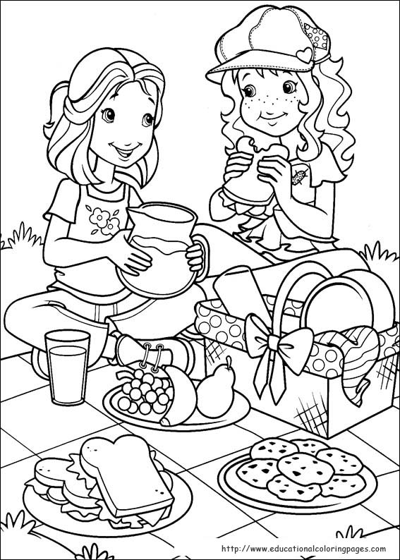 Holly Hobbie Coloring Pages 567x794 Holly Hobbie Coloring Pages