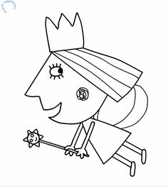 Print Off This Holly Colouring In Picture From Ben Amp Holly'S 236x265 Print Off This Holly Colouring In Picture From Ben Amp Holly'S