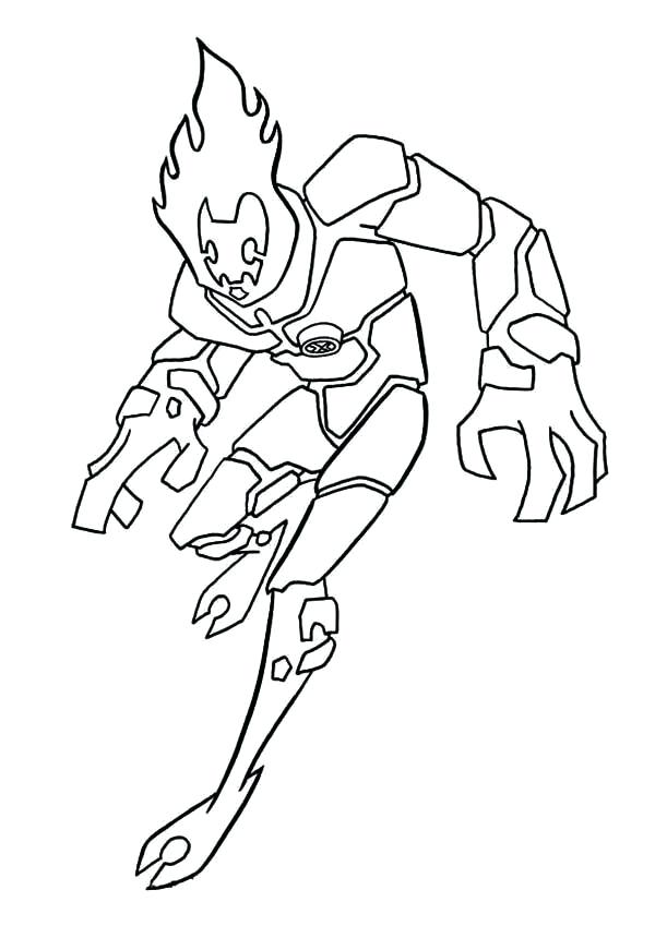 Ben 10 Colouring Book As Well As Coloring Pages Free Online 600x849 Ben 10 Colouring Book As Well As Coloring Pages Free Online
