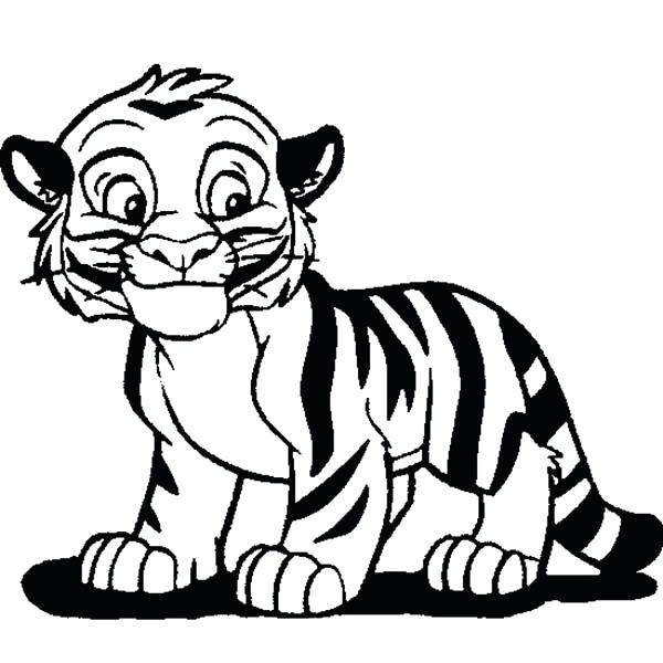 Tiger Pictures To Color An Illustration Of Tiger In Royal Bengal 600x600 Tiger Pictures To Color An Illustration Of Tiger In Royal Bengal