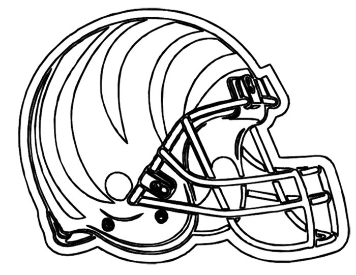 700x541 Football Helmet Cinncinnati Bengals Coloring Page Kids Coloring