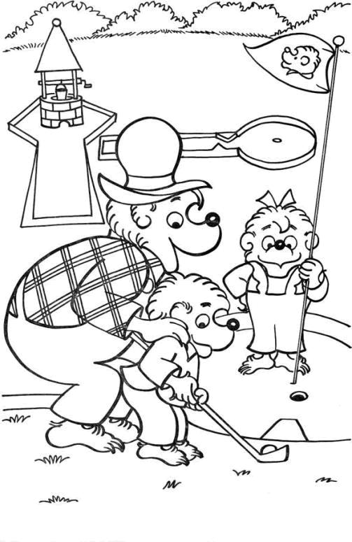 503x775 Berenstain Bears Coloring Pages Archives