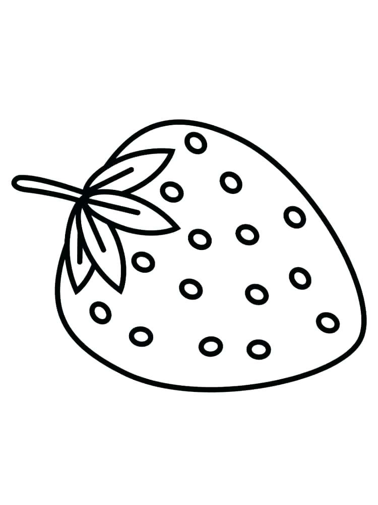 750x1000 Strawberry Coloring Page Strawberry Coloring Page Strawberry