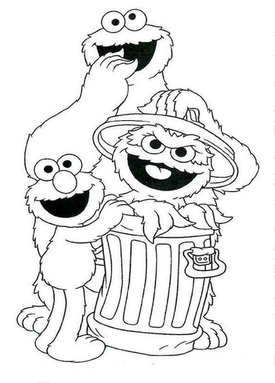 Edge Sesame Street Printable Coloring Pages Aw 900x1253 Edge Sesame Street Printable Coloring Pages Aw