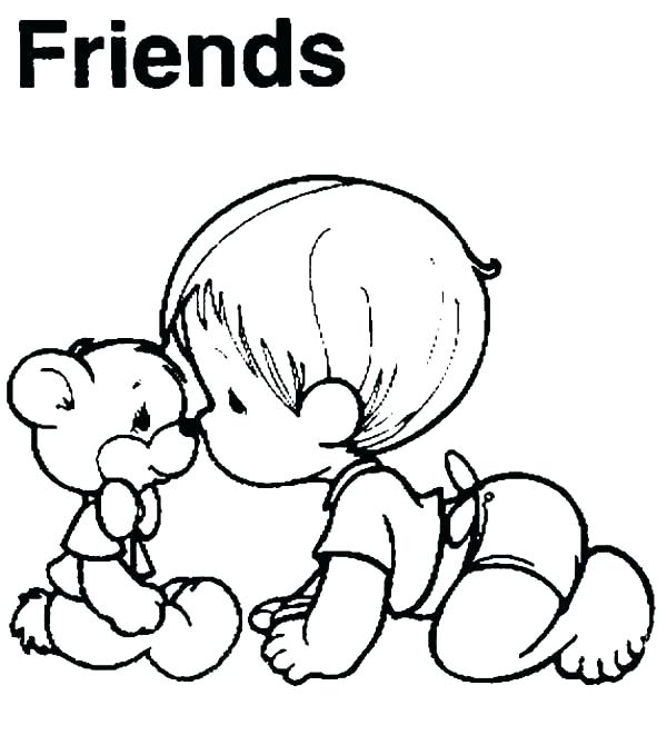 Best Friend Coloring Pages Best Friend Coloring Pages To Print 600x679 Best Friend Coloring Pages Best Friend Coloring Pages To Print
