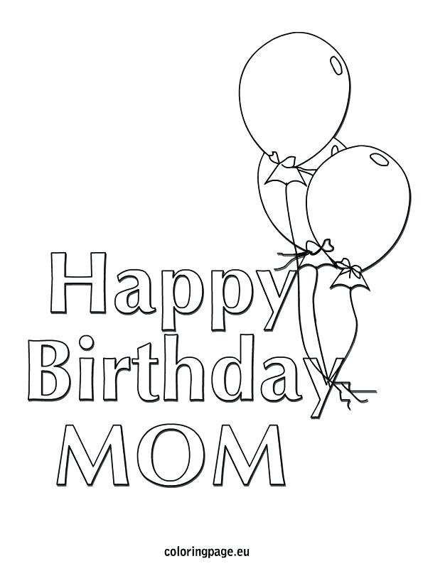 Best Mom Coloring Pages Printable Coloring Happy Birthday Mom 595x804 Best Mom Coloring Pages Printable Coloring Happy Birthday Mom