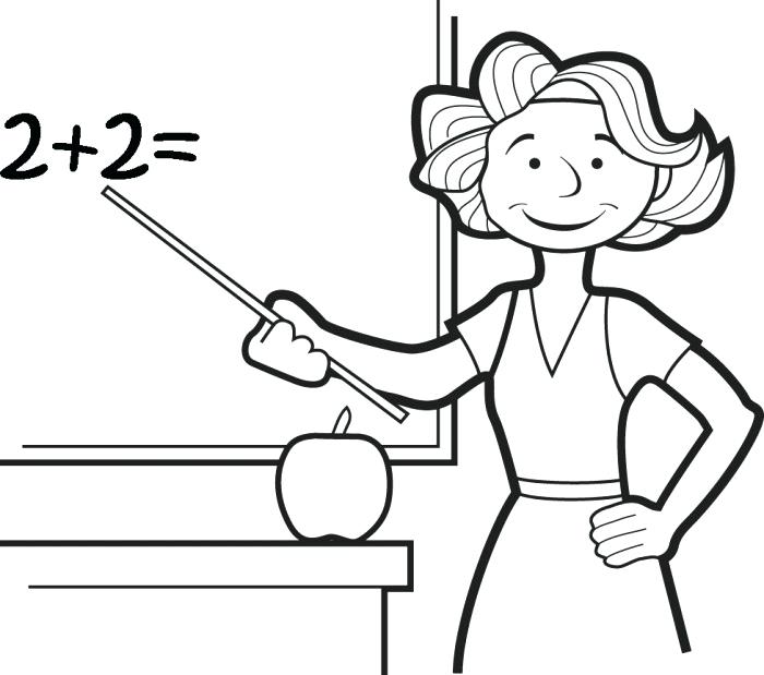 Best Teacher Coloring Pages Teacher Coloring Education Teacher 700x619 Best Teacher Coloring Pages Teacher Coloring Education Teacher