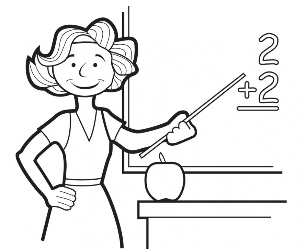 Delightful Ideas Coloring Page Teacher Best Teacher Coloring Page 1025x836 Delightful Ideas Coloring Page Teacher Best Teacher Coloring Page