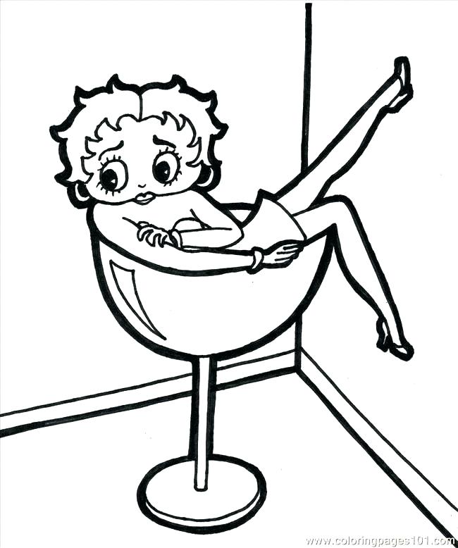 650x778 Betty Boop Coloring Pages Coloring Pages As Well As Coloring Page