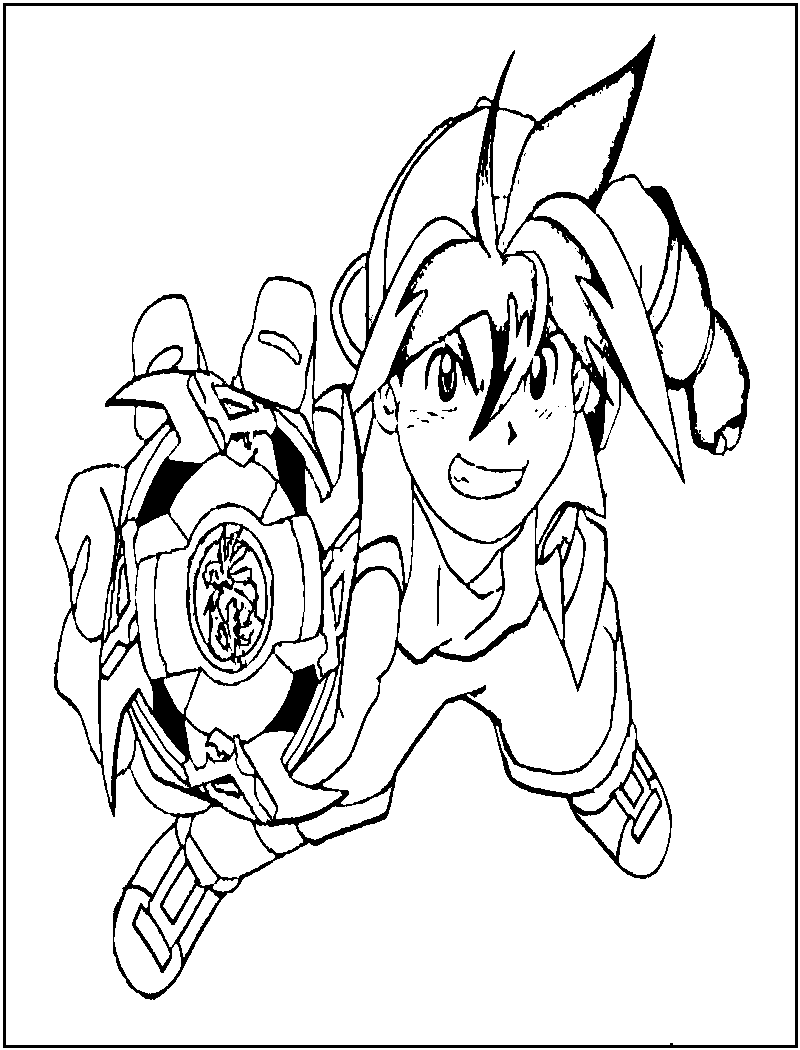 800x1050 Free Printable Beyblade Coloring Pages For Kids