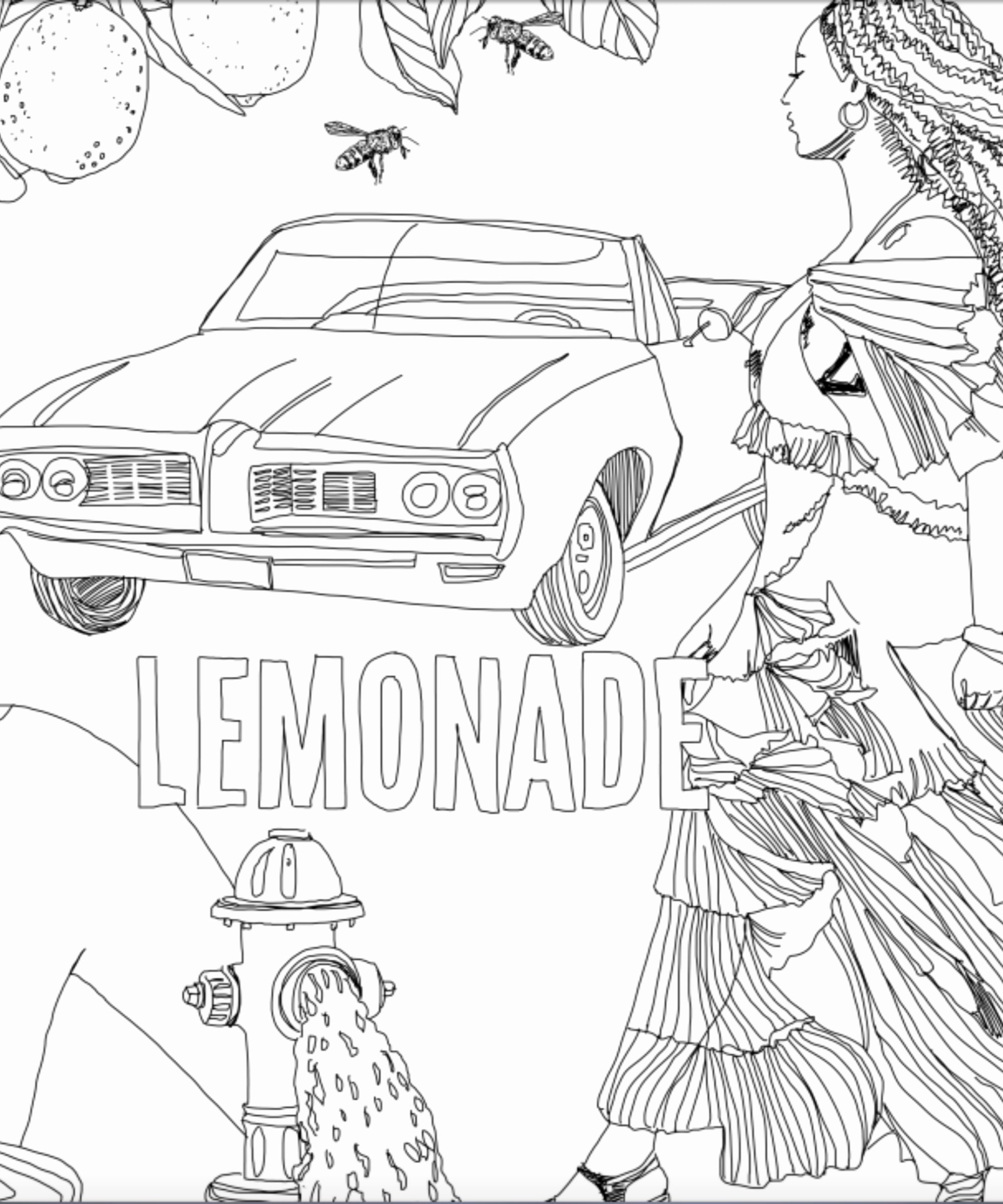 Story Book Coloring Pages Beautiful Beyonce Lemonade Coloring Book 2000x2400 Story Book Coloring Pages Beautiful Beyonce Lemonade Coloring Book