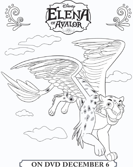 553x696 Elena Of Avalor Coloring Sheets Amp More Faithfully Free