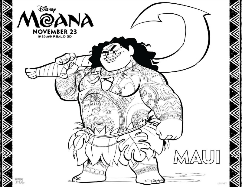 800x618 Moana Coloring Amp Activity Sheets {Printables}