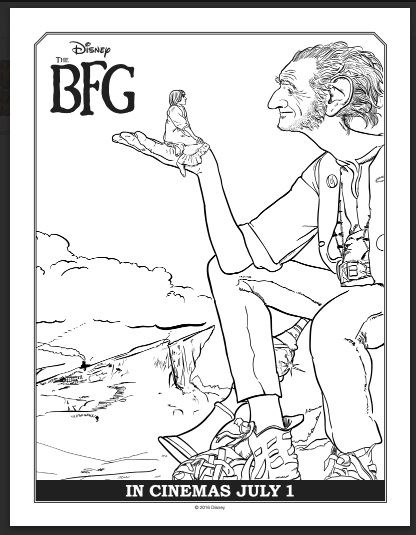 416x535 The Bfg Coloring Sheets And Activity Pages