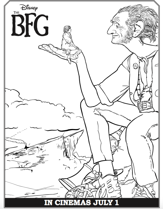 565x724 The Bfg Coloring Sheets And Activity Pages Activities, Story