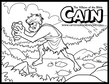 The Heroes Of The Bible Coloring Pages On Behance 375x291 The Heroes Of The Bible Coloring Pages On Behance