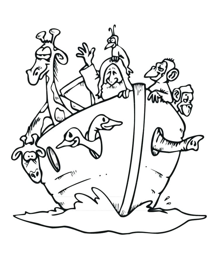 736x952 Bible Story Noah And The Ark Coloring Pages