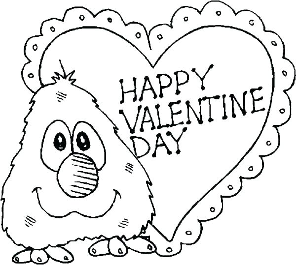 Printable Valentines To Color Valentines Day Printable Coloring 600x539 Printable Valentines To Color Valentines Day Printable Coloring
