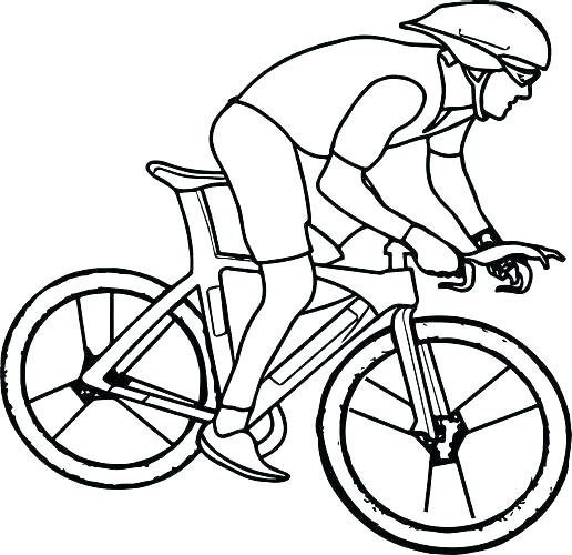 516x500 Bike Coloring Pages Bicycle Coloring Page Bicycle Coloring Pages