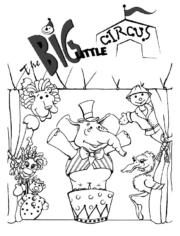 Big Little Circus Carnival Coloring Pages Best Place To Color 600x788 Big Little Circus Carnival Coloring Pages Best Place To Color