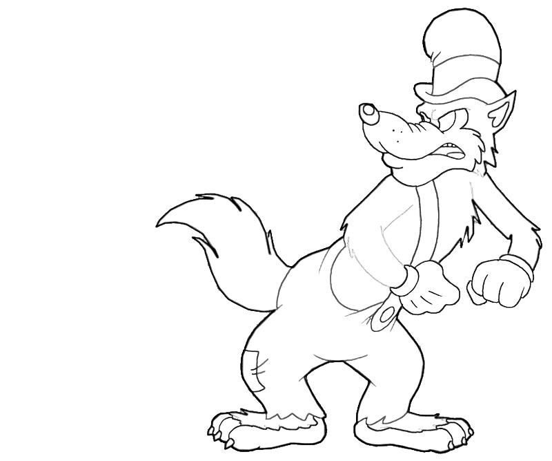 Big Bad Wolf Coloring Pages 800x667 Big Bad Wolf Coloring Pages