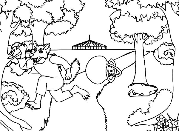 Three Little Pigs Enemy Big Bad Wolf Coloring Pages Batch Coloring 600x439 Three Little Pigs Enemy Big Bad Wolf Coloring Pages Batch Coloring