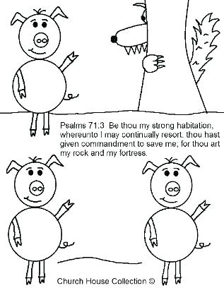 Big Bad Wolf Coloring Page The Three Little Pigs And The Big Bad 317x408 Big Bad Wolf Coloring Page The Three Little Pigs And The Big Bad