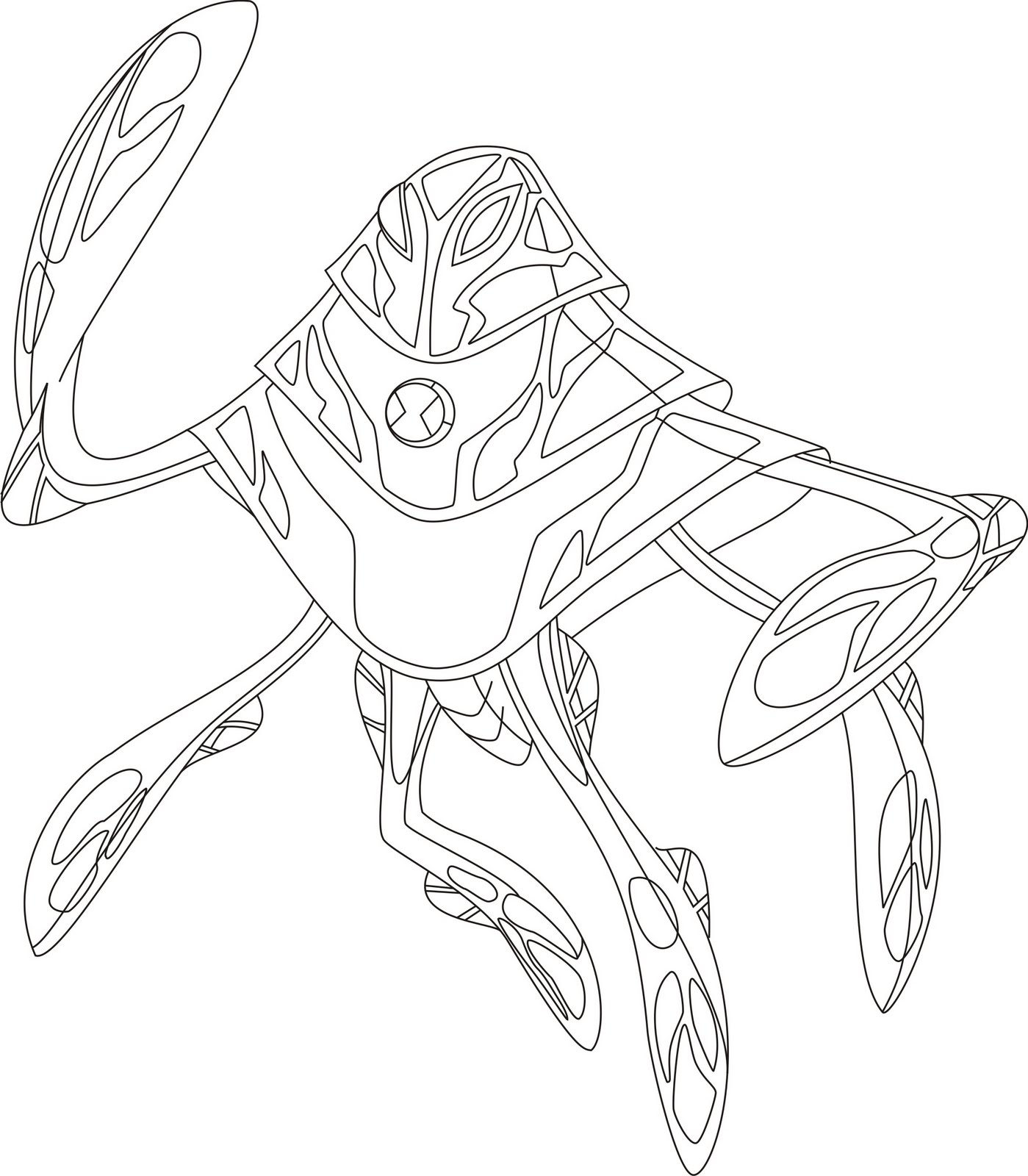 Modest Ben Ten Coloring Pages Ultimate Alien I 1399x1600 Modest Ben Ten Coloring Pages Ultimate Alien I