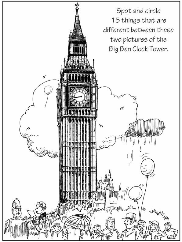 Spot The Difference Big Ben 596x790 Spot The Difference Big Ben
