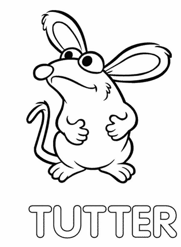 Bear Inthe Big Blue House Friend Tutter Coloring Pages 600x816 Bear Inthe Big Blue House Friend Tutter Coloring Pages