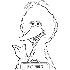 230x230 Top 25 Free Printable Big Bird Coloring Pages Online