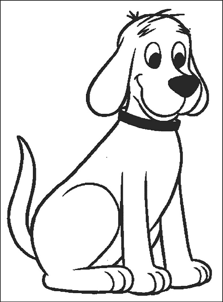 Authentic Clifford The Big Red Dog Coloring Pages Printable Page 775x1050 Authentic Clifford The Big Red Dog Coloring Pages Printable Page